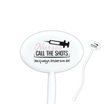 Nursing Quotes Oval Plastic Stir Sticks (Personalized)