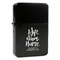 Nursing Quotes Windproof Lighters - Black - Front/Main