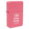 Nursing Quotes Windproof Lighters - Pink - Front/Main