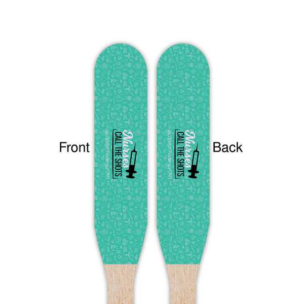 Nursing Quotes Wooden Food Pick - Paddle - Double Sided - Front & Back