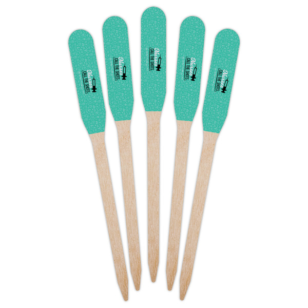 Nursing Quotes Wooden Food Pick - Paddle - Fan View