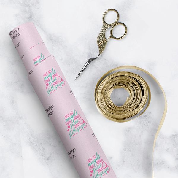 Nursing Quotes Wrapping Paper Roll - Matte - In Context