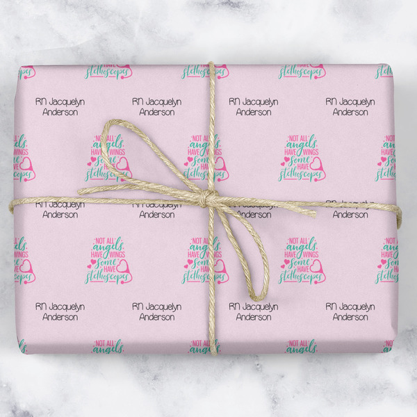 Nursing Quotes Wrapping Paper Roll - Matte - Wrapped Box
