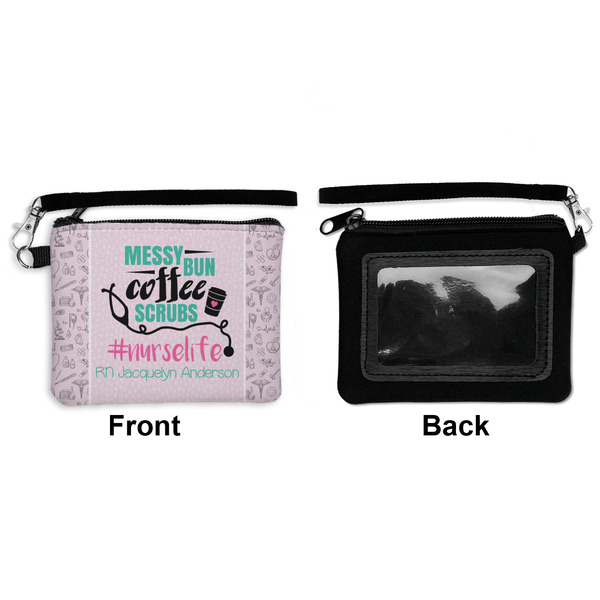 Nursing Quotes Wristlet ID Cases - Front & Back