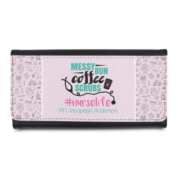 Custom Nursing Quotes Leatherette Ladies Wallet (Personalized)