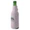 Nursing Quotes Zipper Bottle Cooler - ANGLE (bottle)