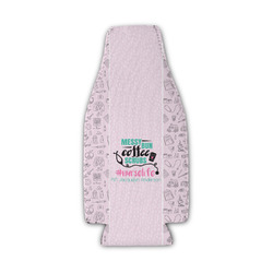 Nursing Quotes Zipper Bottle Cooler (Personalized)