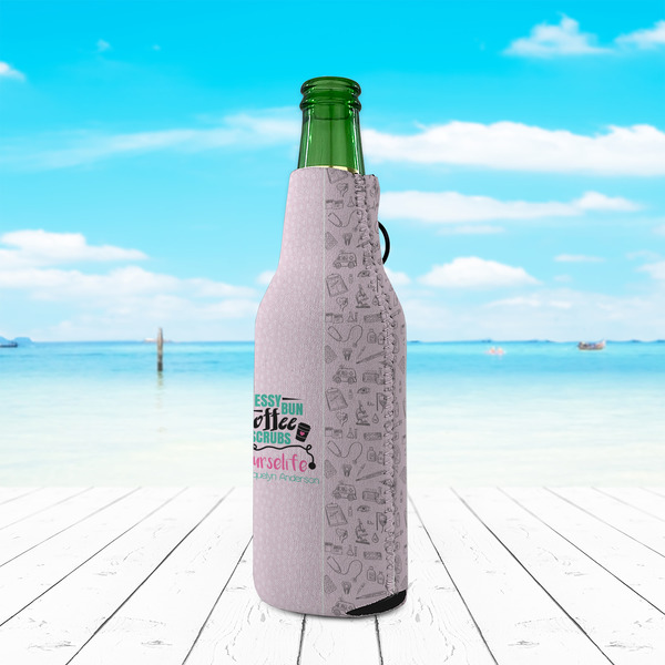 Nursing Quotes Zipper Bottle Cooler - LIFESTYLE