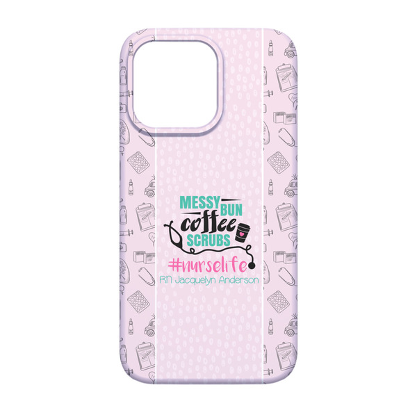 Nursing Quotes iPhone 13 Case - Back