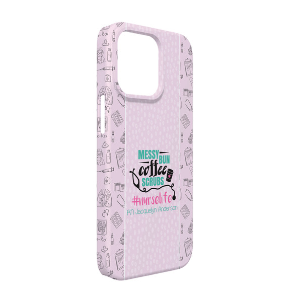 Custom Nursing Quotes iPhone Case - Plastic - iPhone 13 Pro (Personalized)