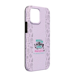 Nursing Quotes iPhone Case - Rubber Lined - iPhone 13 Pro (Personalized)