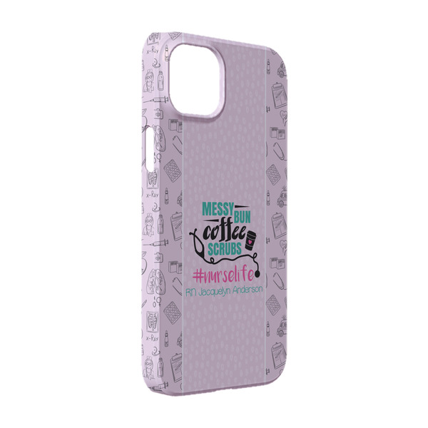 Custom Nursing Quotes iPhone Case - Plastic - iPhone 14 (Personalized)