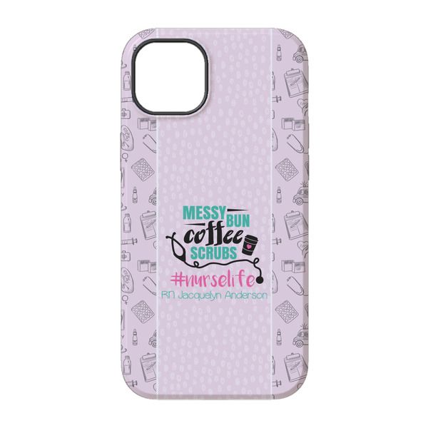 Nursing Quotes iPhone 14 Tough Case - Back