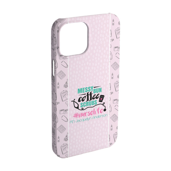 Custom Nursing Quotes iPhone Case - Plastic - iPhone 15 (Personalized)