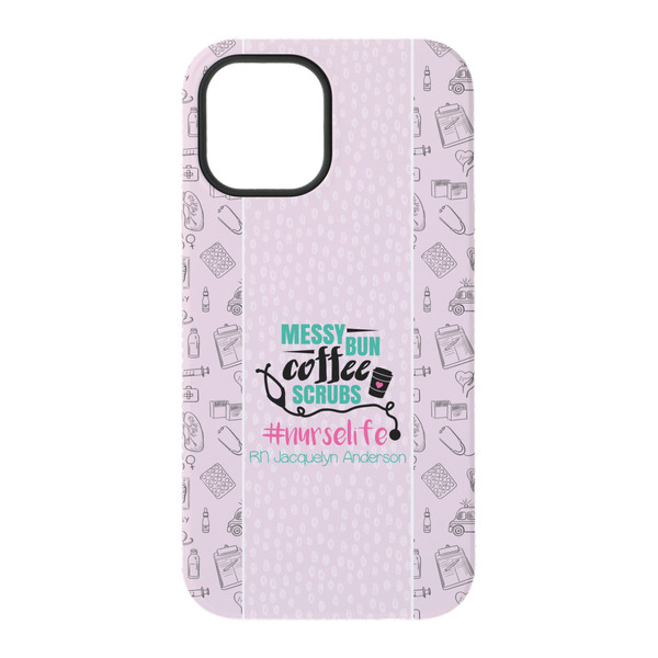 Nursing Quotes iPhone 15 Tough Case - Back