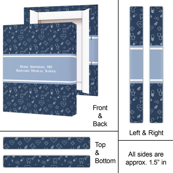 Medical Doctor 11x14 - Canvas Print - Approval