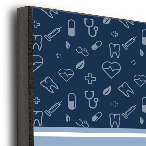 Medical Doctor 11x14 Wood Print - Closeup