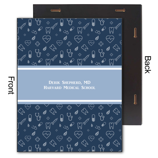 Medical Doctor 11x14 Wood Print - Front & Back View