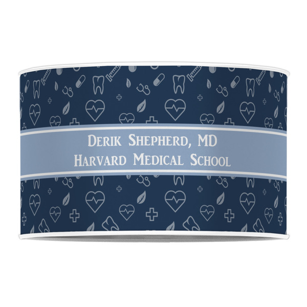 Medical Doctor 12" Drum Lampshade - FRONT (Poly Film)