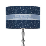 Medical Doctor 12" Drum Lamp Shade - Fabric (Personalized)
