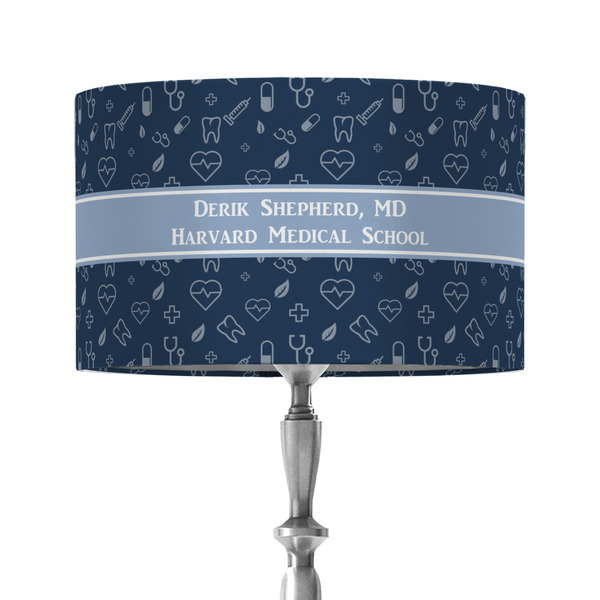 Custom Medical Doctor 12" Drum Lamp Shade - Fabric (Personalized)