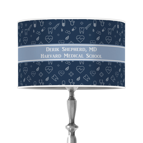 Custom Medical Doctor 12" Drum Lamp Shade - Poly-film (Personalized)