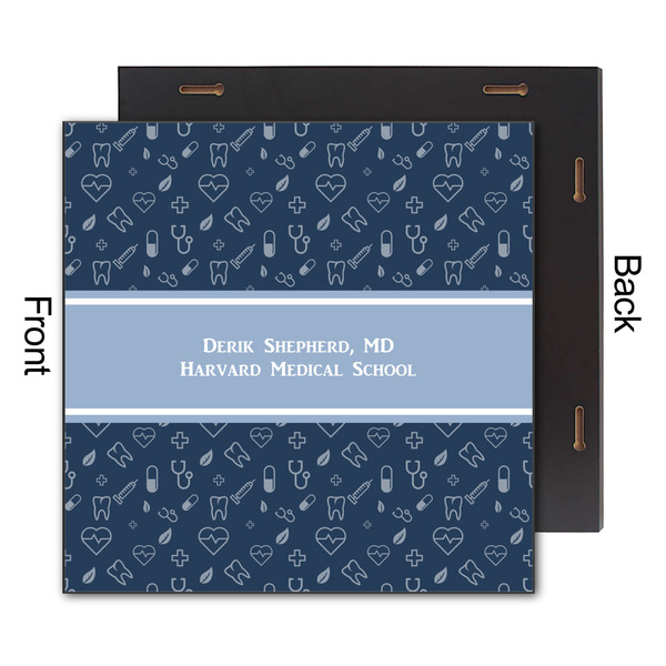Medical Doctor 12x12 Wood Print - Front & Back View