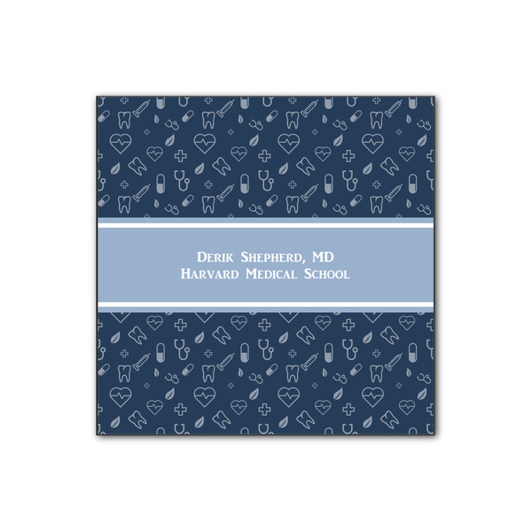 Custom Medical Doctor Wood Print - 12x12 (Personalized)