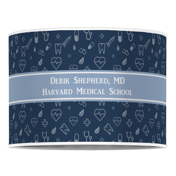 Medical Doctor 16" Drum Lampshade - FRONT (Poly Film)