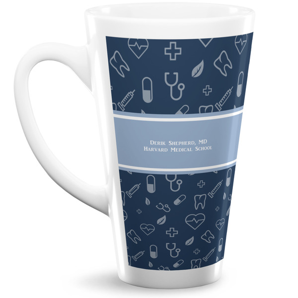Custom Medical Doctor 16 Oz Latte Mug (Personalized)