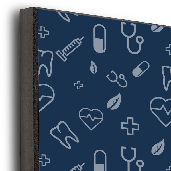 Medical Doctor 16x20 Wood Print - Closeup