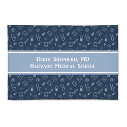 Medical Doctor 2' x 3' Indoor Area Rug (Personalized)