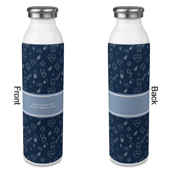 Medical Doctor 20oz Water Bottles - Full Print - Approval