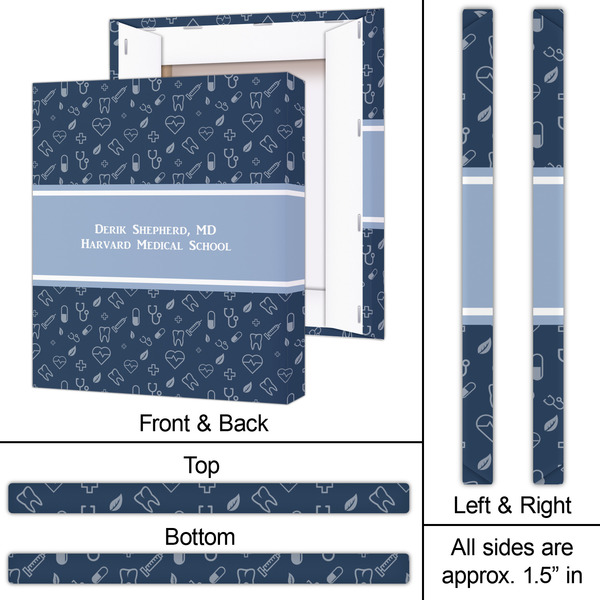 Medical Doctor 20x24 - Canvas Print - Approval