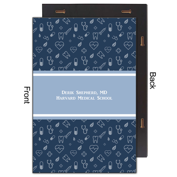 Medical Doctor 20x30 Wood Print - Front & Back View