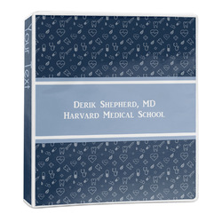 Medical Doctor 3-Ring Binder - 1 inch (Personalized)