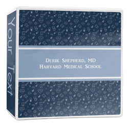 Medical Doctor 3-Ring Binder - 2 inch (Personalized)