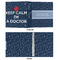 Medical Doctor 3 Ring Binders - Full Wrap - 1" - APPROVAL