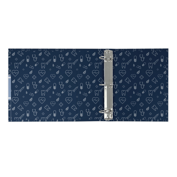 Medical Doctor 3 Ring Binders - Full Wrap - 2" - OPEN INSIDE