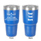 Medical Doctor 30 oz Stainless Steel Tumbler - Royal Blue - Double-Sided (Personalized)