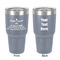 Medical Doctor 30 oz Stainless Steel Tumbler - Grey - Double-Sided (Personalized)