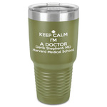 Medical Doctor 30 oz Stainless Steel Tumbler - Olive - Single-Sided (Personalized)
