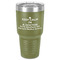 Medical Doctor 30 oz Stainless Steel Tumbler - Olive - Single-Sided (Personalized)