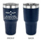 Medical Doctor 30 oz Stainless Steel Ringneck Tumblers - Navy - Single Sided - APPROVAL
