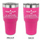 Medical Doctor 30 oz Stainless Steel Ringneck Tumblers - Pink - Double Sided - APPROVAL