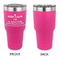 Medical Doctor 30 oz Stainless Steel Ringneck Tumblers - Pink - Single Sided - APPROVAL