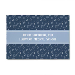 Medical Doctor 4' x 6' Indoor Area Rug (Personalized)