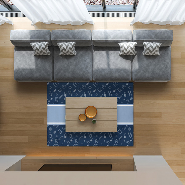 Medical Doctor 5'x7' Indoor Area Rugs - IN CONTEXT