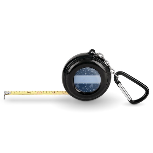 Custom Medical Doctor Pocket Tape Measure - 6 Ft w/ Carabiner Clip (Personalized)