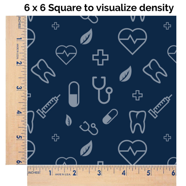 Medical Doctor 6x6 Swatch of Fabric